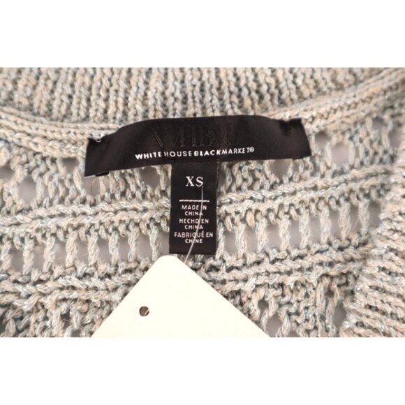 White House Black Market Open‎ Knit V-Neck Sweater Size XS - Picture 4 of 9